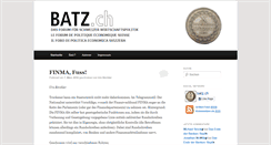 Desktop Screenshot of batz.ch
